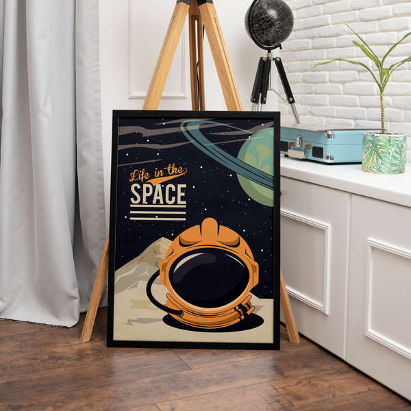 Life in the space Wall Art