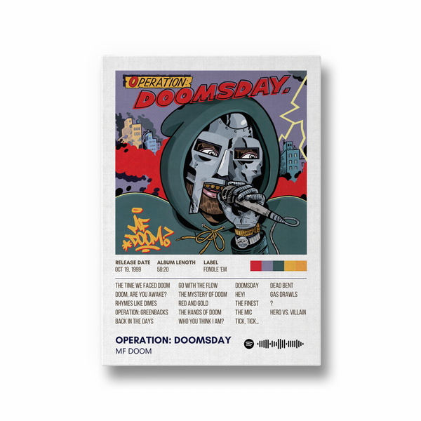 Operation: Doomsday by MF Doom Music Album Poster