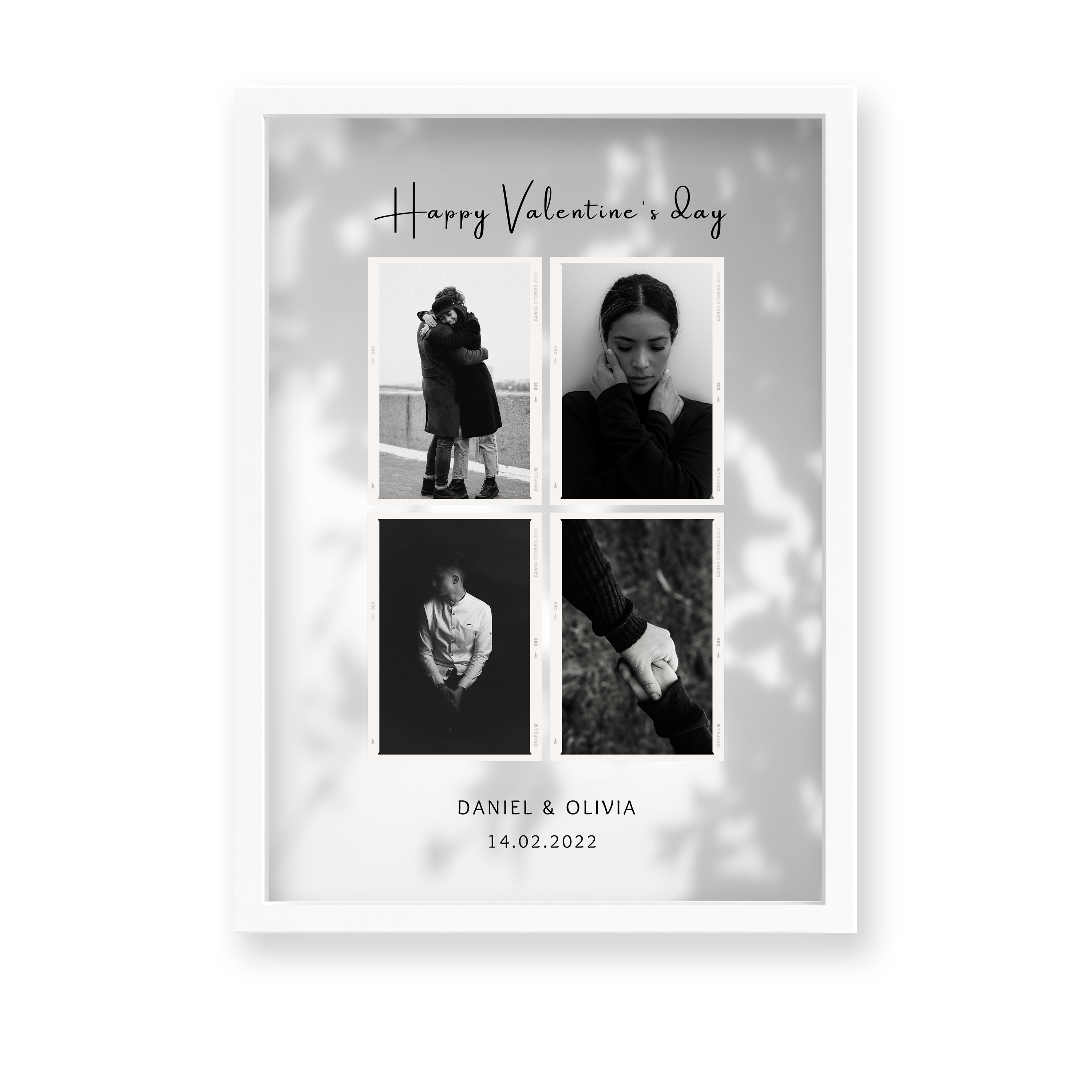 Custom Couple Retro Wall Art