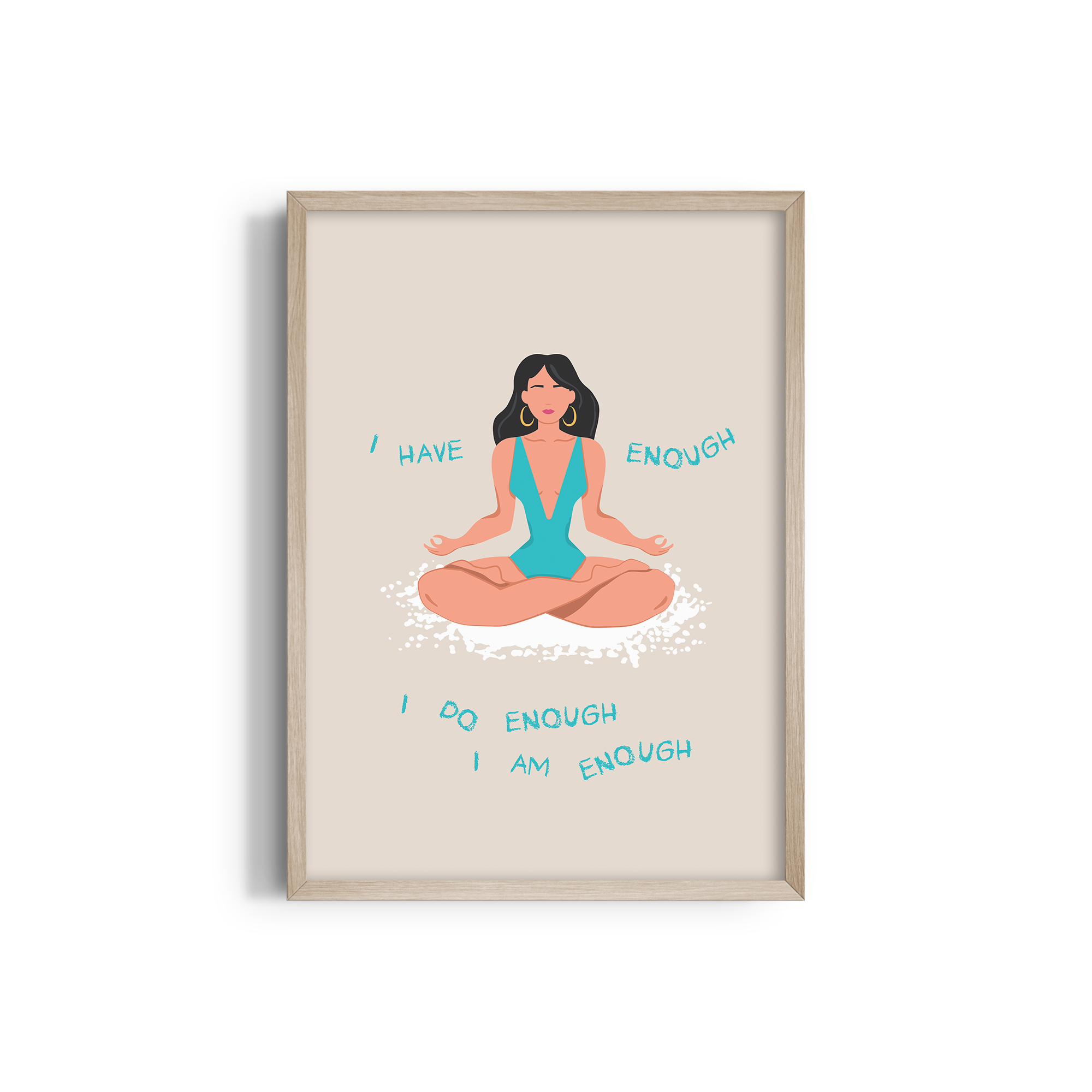 I am Enough Journey Wall Art