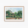 The Artist's Garden at Eragny (1898) by Camille Pissarro