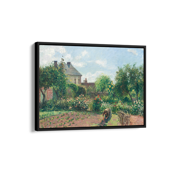 The Artist's Garden at Eragny (1898) by Camille Pissarro