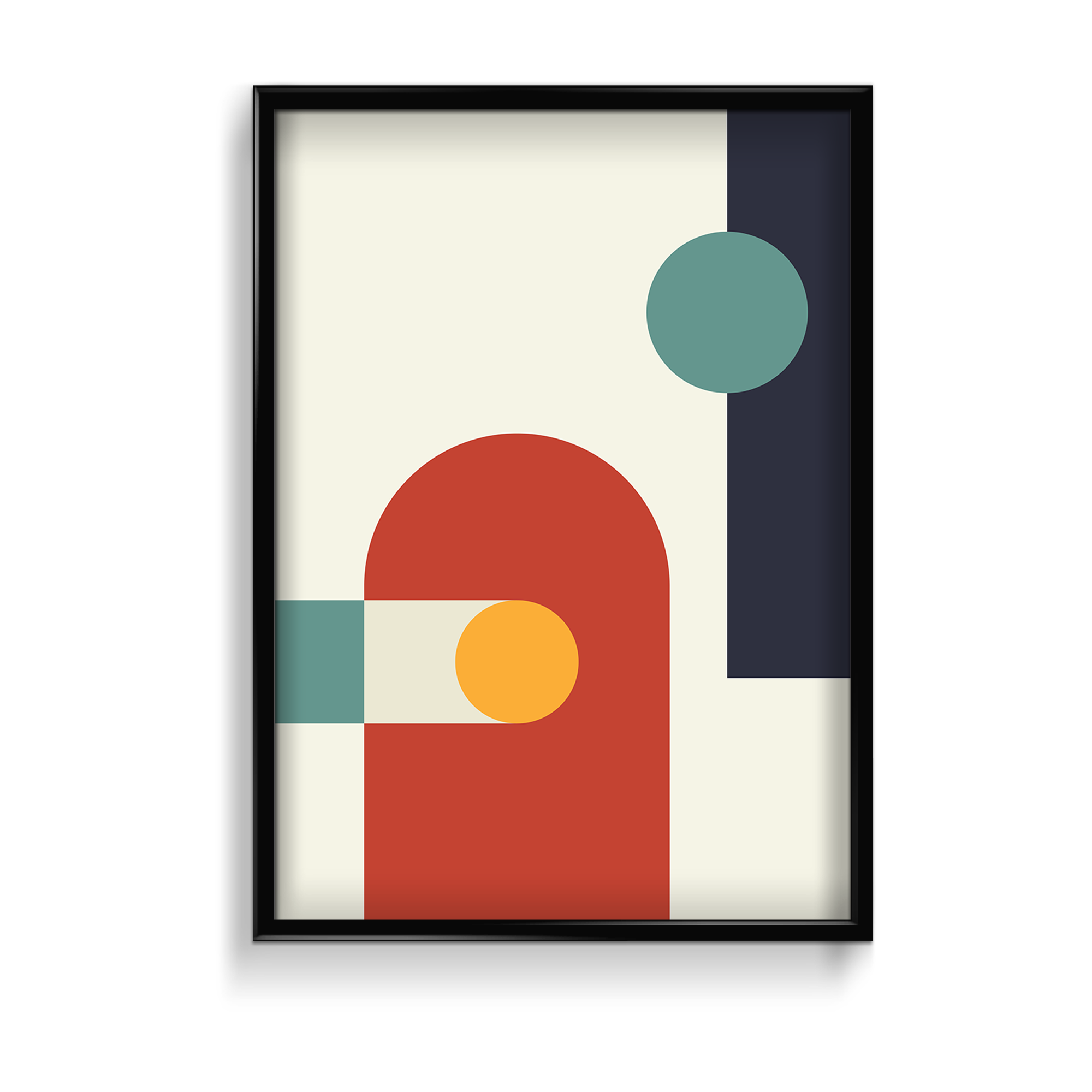 Spoils of Charity Abstract Geometric Modern Wall Art