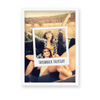 Custom Travel Polaroid Style Wall Art