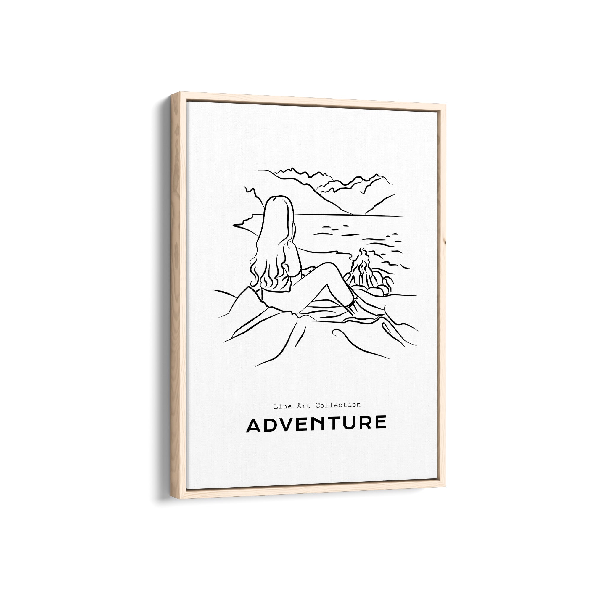 Bold Modern Line Wall Art