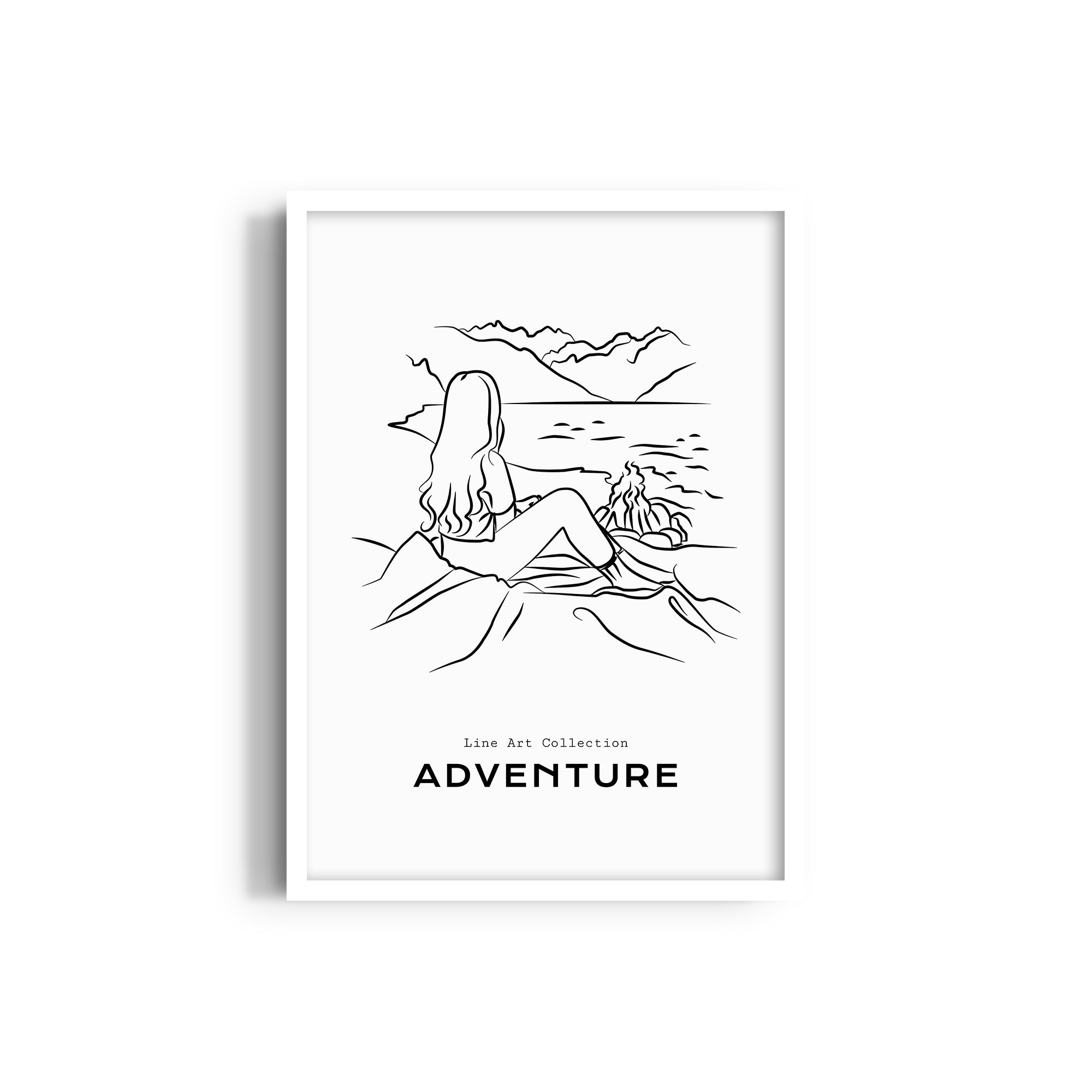 Bold Modern Line Wall Art