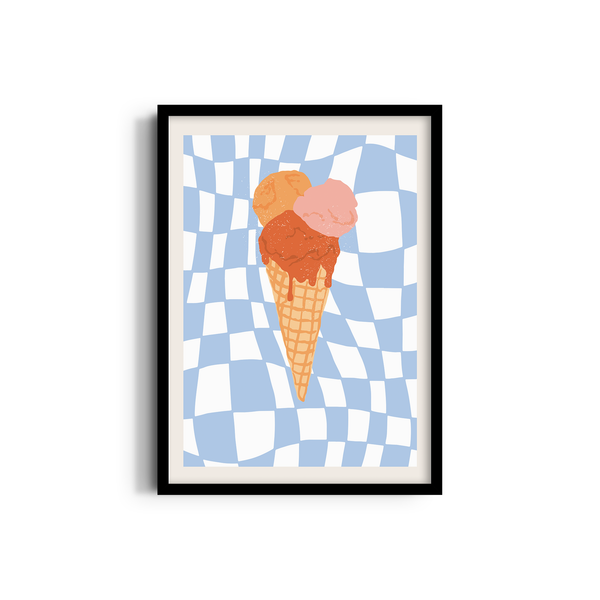 Ice cream Cravings Wall Art
