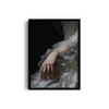 Regal Grace: Adorned Fingers in Gentle Embrace Wall Art