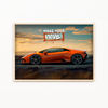 Make your move - Lamborghini Huracan Evo Wall Art
