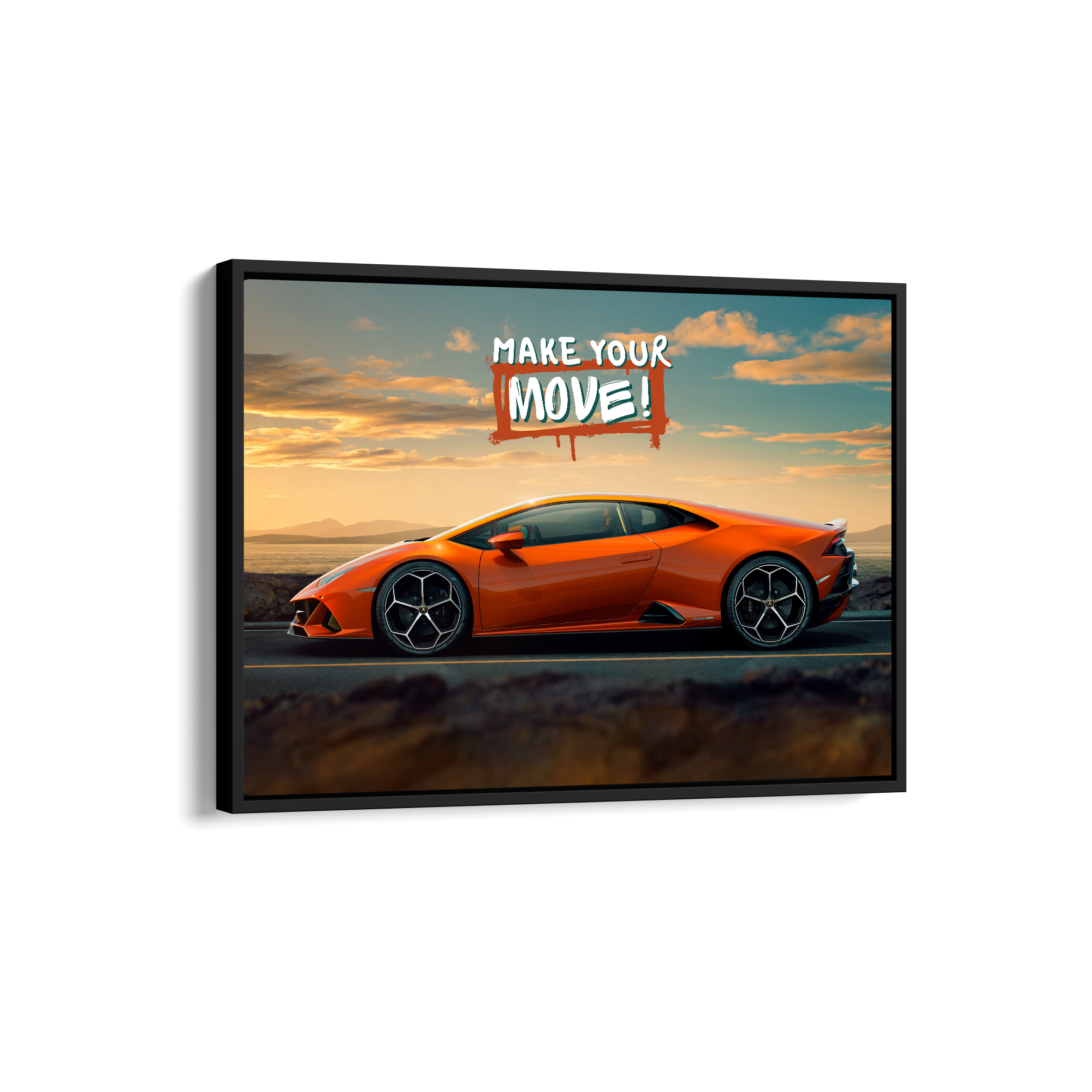 Make your move - Lamborghini Huracan Evo Wall Art
