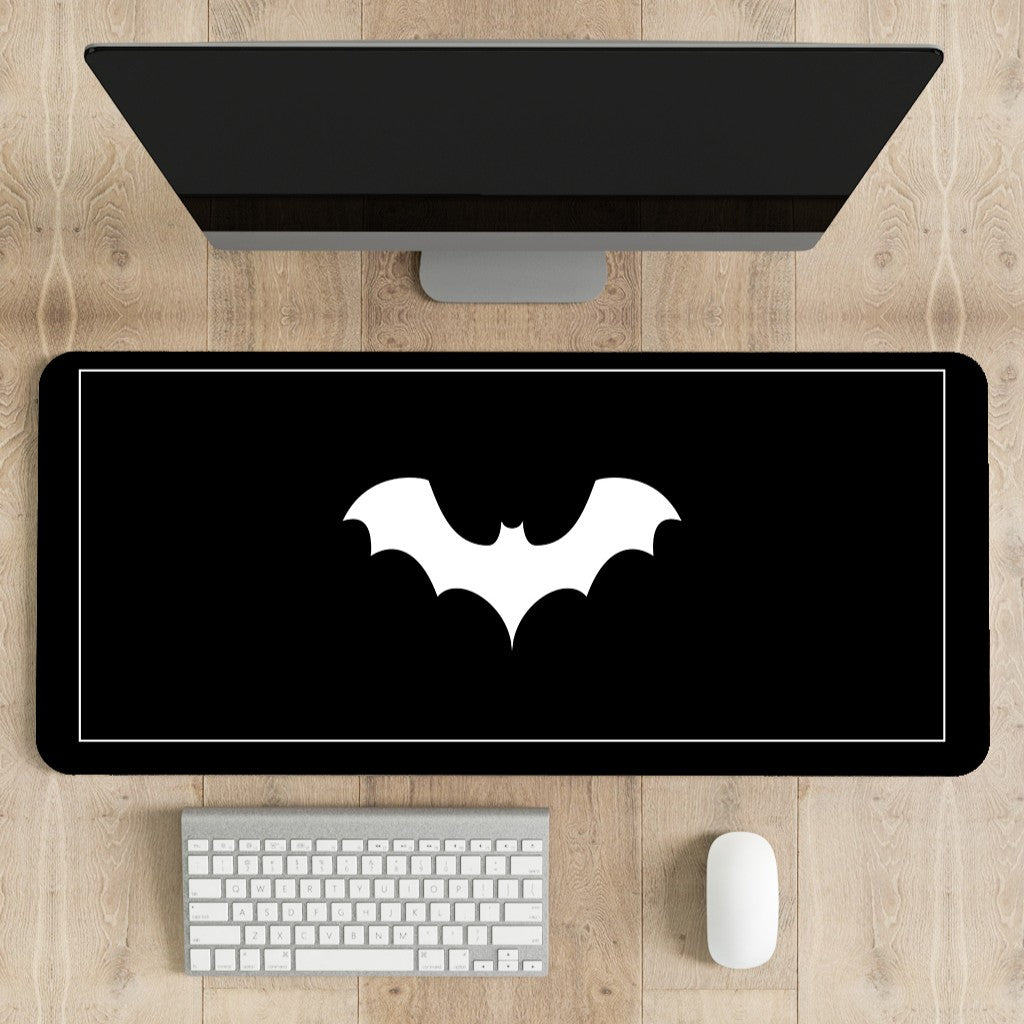 Bat Symbol Desk Mat | Desk Pad | Mouse Pad