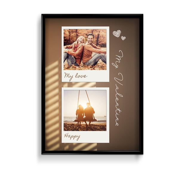 Custom Cute Couple Wall Art
