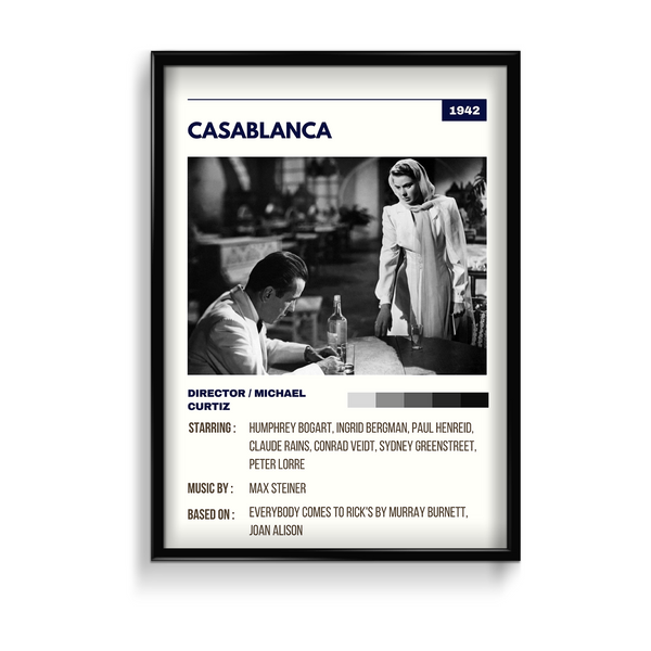 Casablanca Retro Wall Art