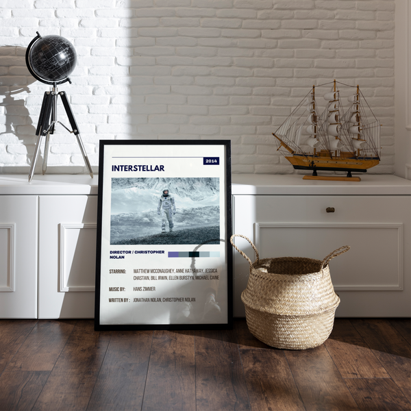 Interstellar Retro Wall Art