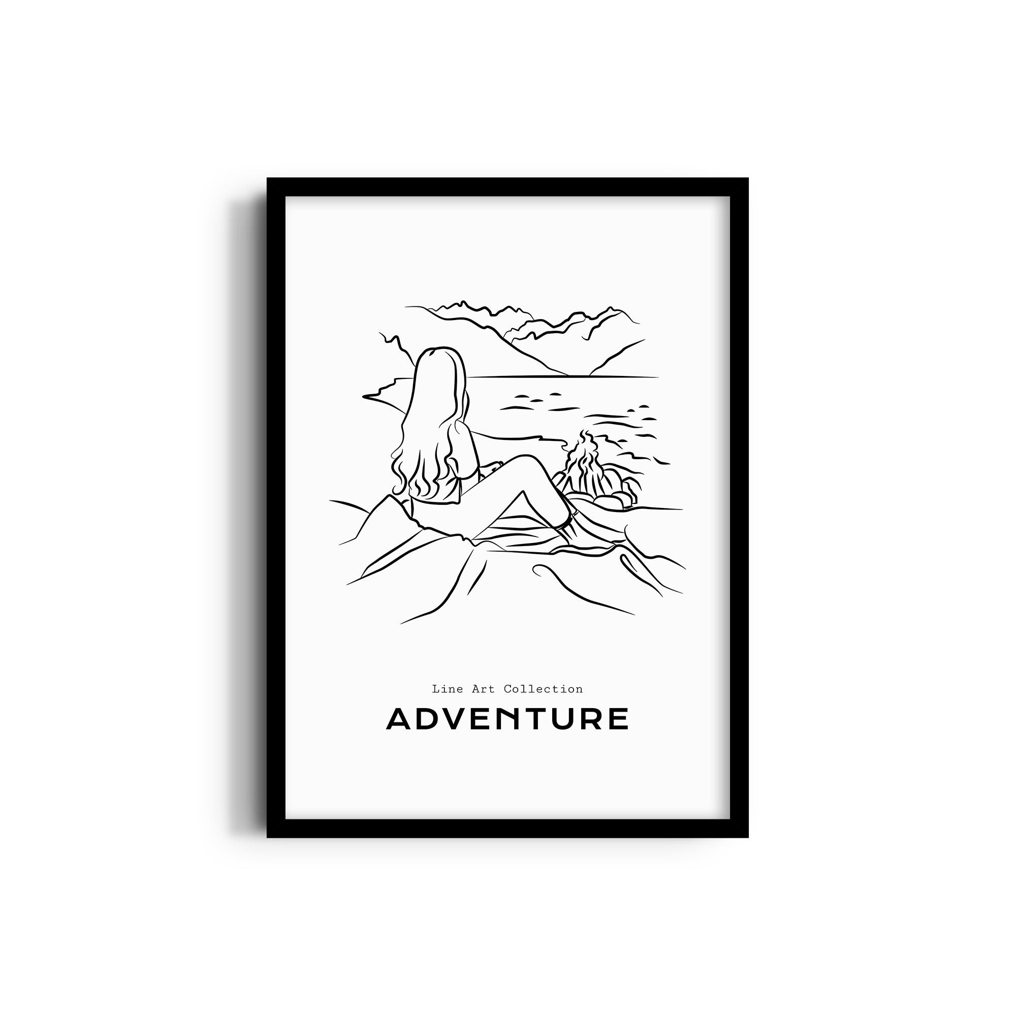 Bold Modern Line Wall Art