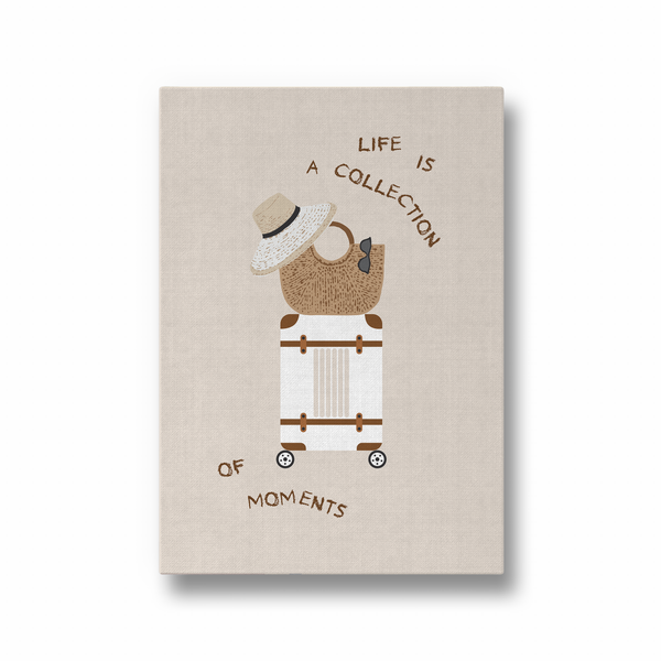 Life is a Collection of Moments Journey Wall Art