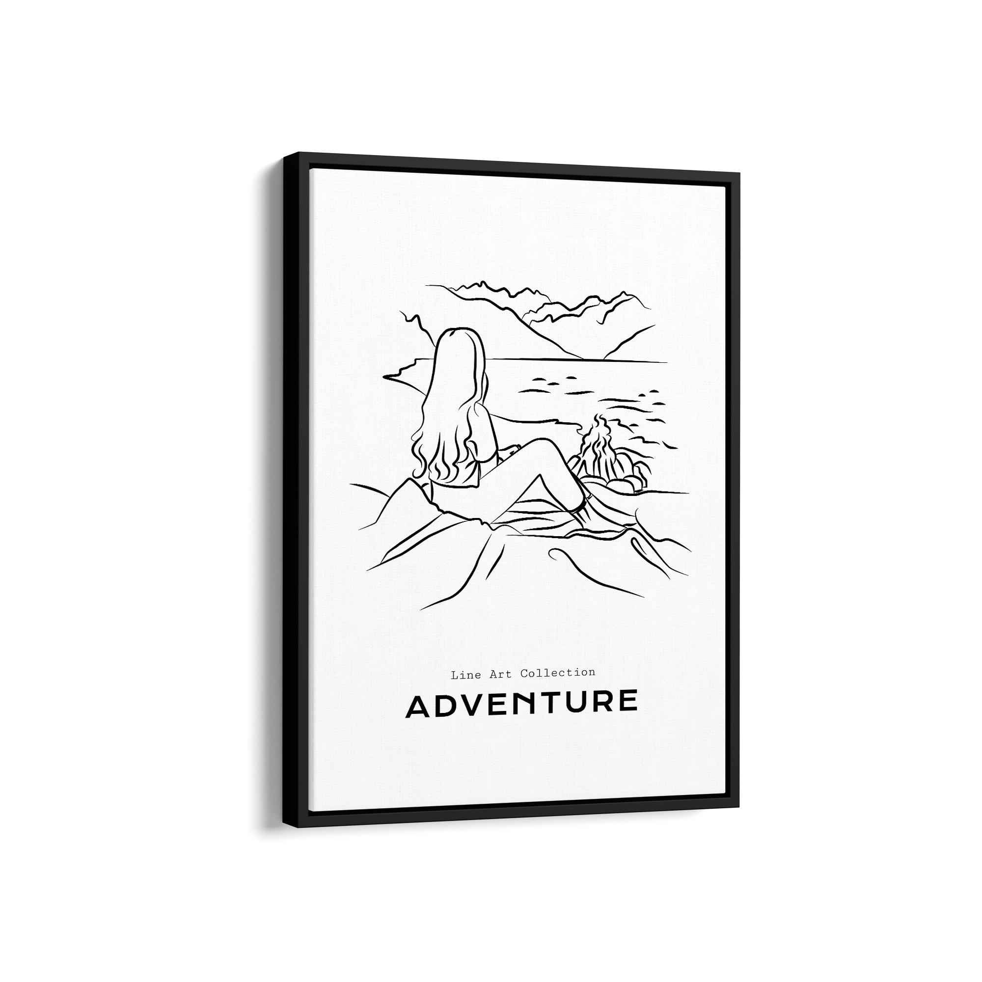 Bold Modern Line Wall Art