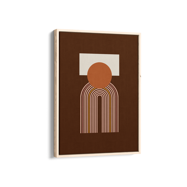 Hallowed Challenge Geometric Modern Wall Art