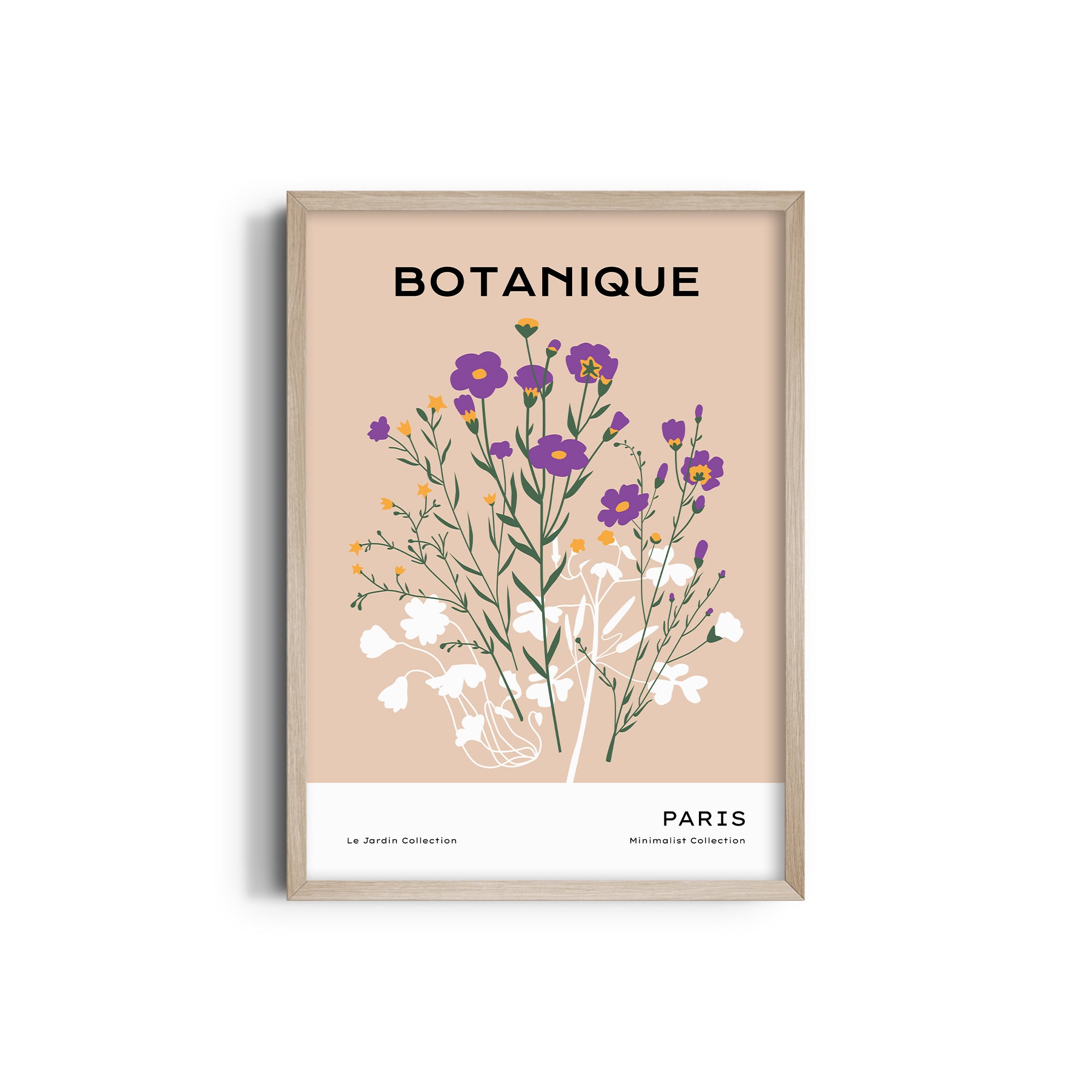 Floral Symphony Botanical Modern Wall Art