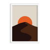 Sniveling Dust Landscape Modern Wall Art