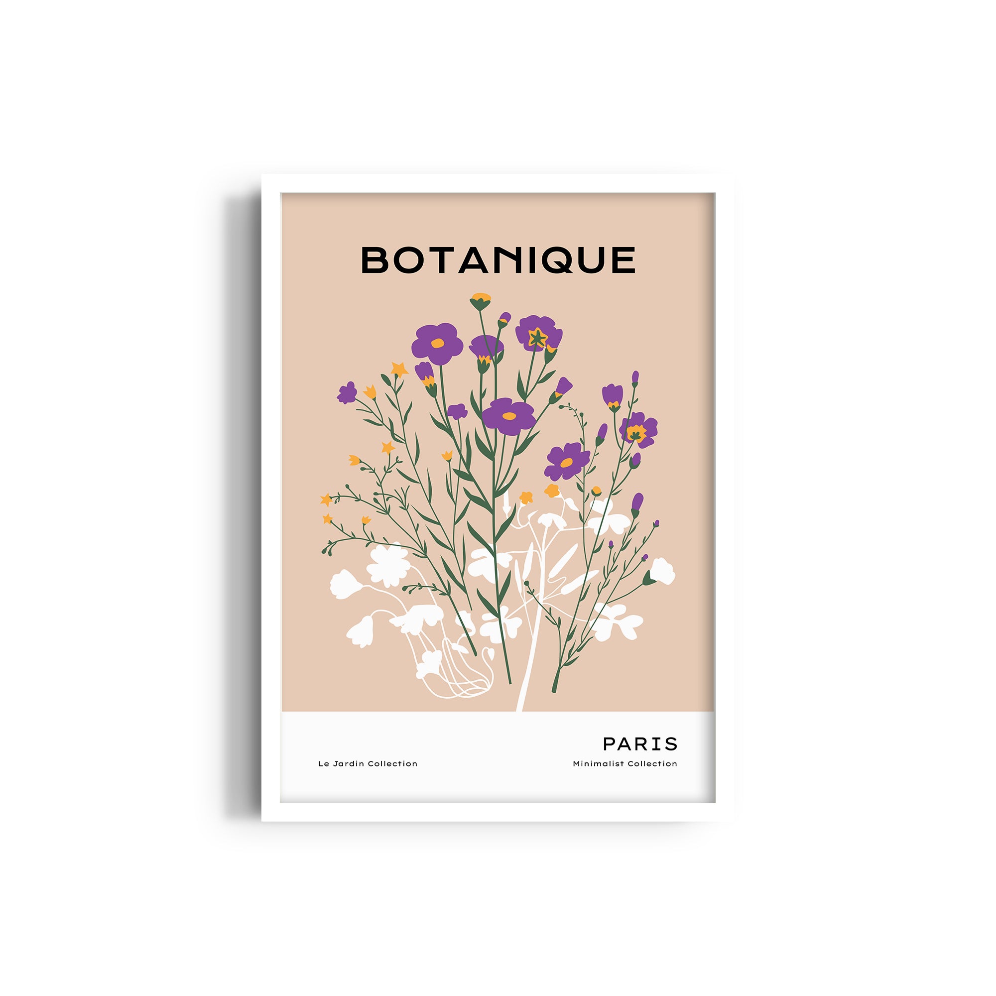 Floral Symphony Botanical Modern Wall Art