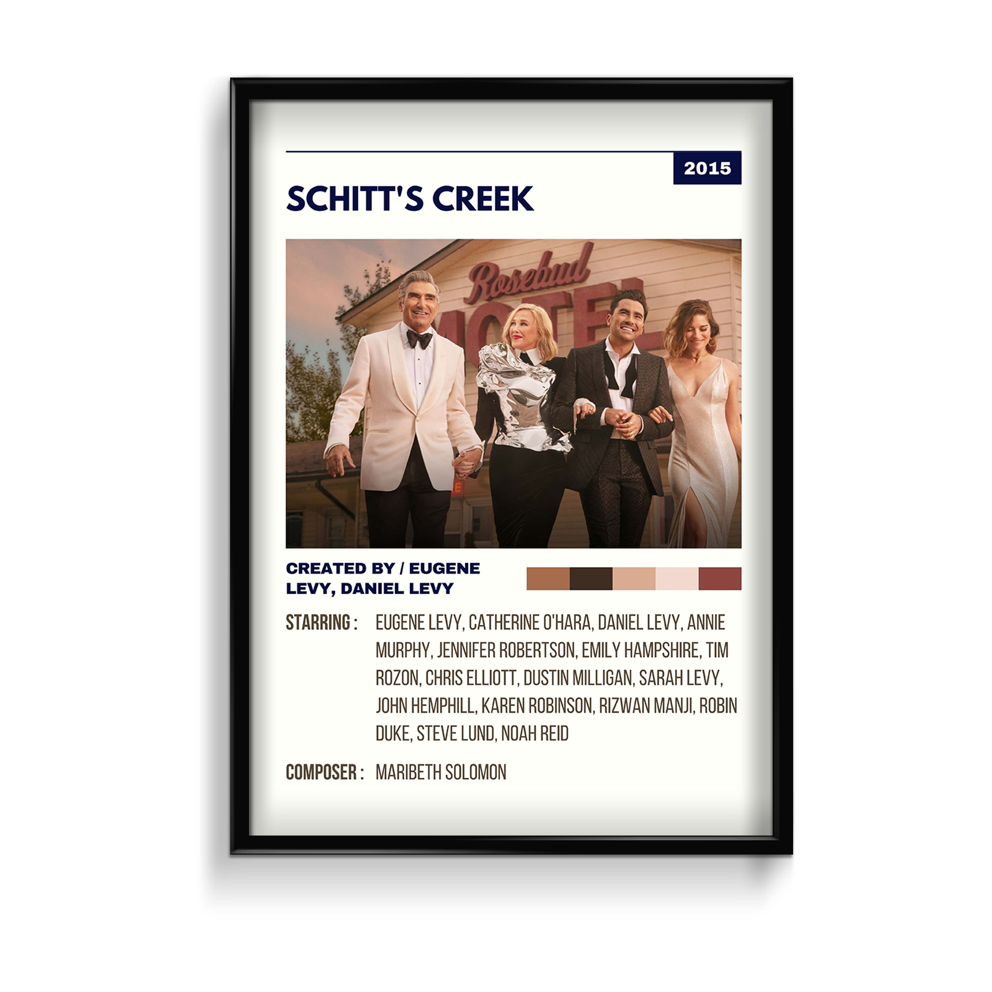 Schitt's Creek Retro Wall Art