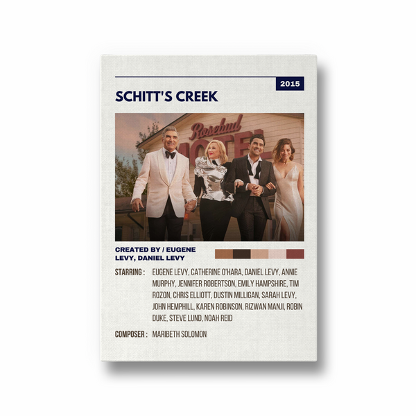 Schitt's Creek Retro Wall Art
