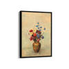 Flowers in a Vase (1910) by Odilon Redon Botanical Wall Art