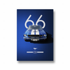 Shelby G.T. 350 Fastback Wall Art