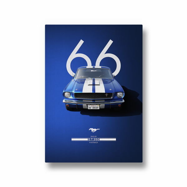 Shelby G.T. 350 Fastback Wall Art