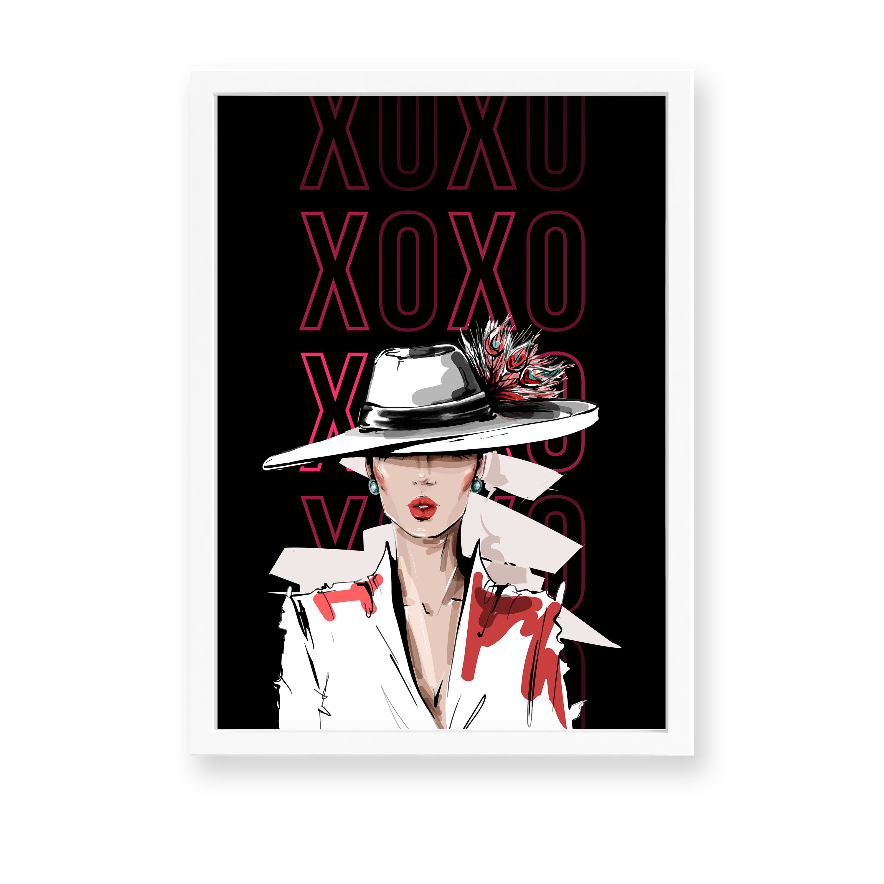 XOXO, Fashion Poster