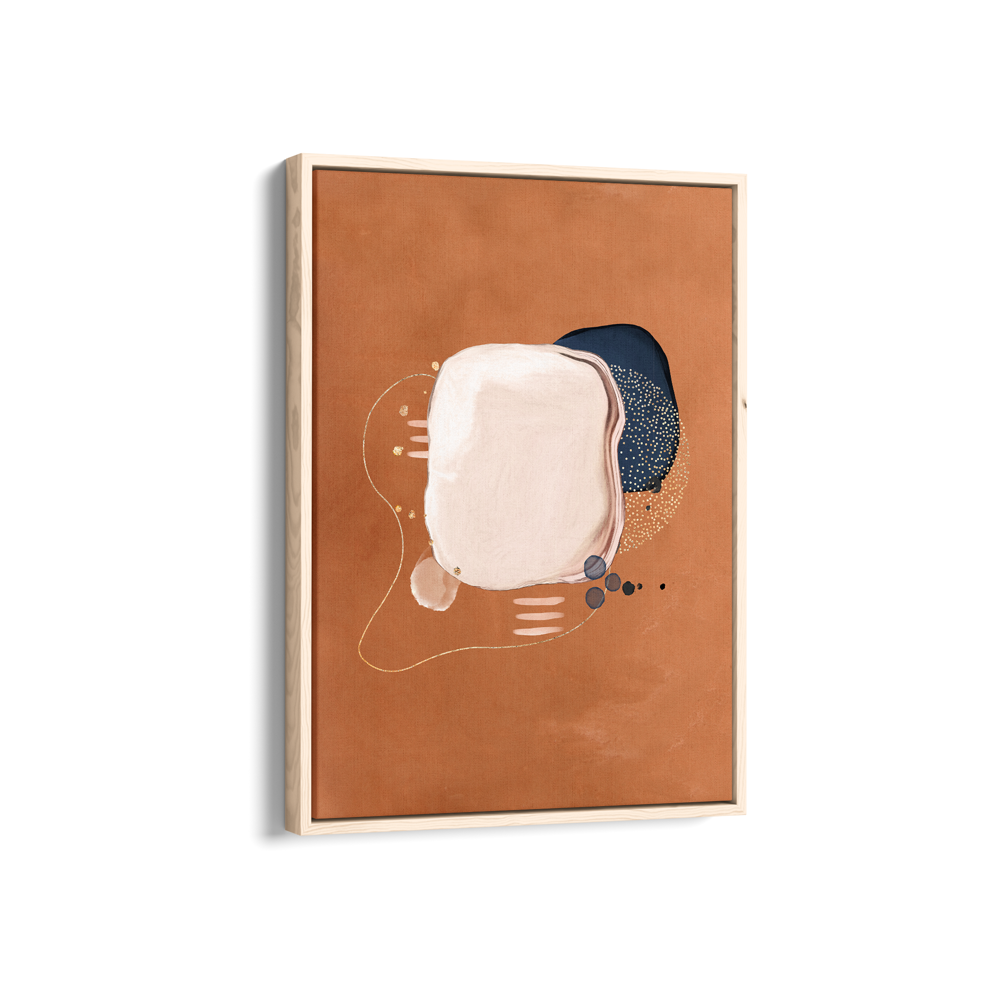 Opaline Horizon Abstract Modern Wall Art