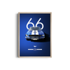 Shelby G.T. 350 Fastback Wall Art