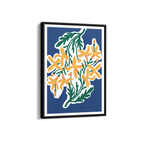 Sunny Blooms Botanical Aesthetic Wall Art