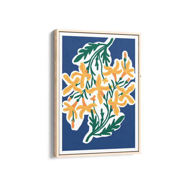 Sunny Blooms Botanical Aesthetic Wall Art