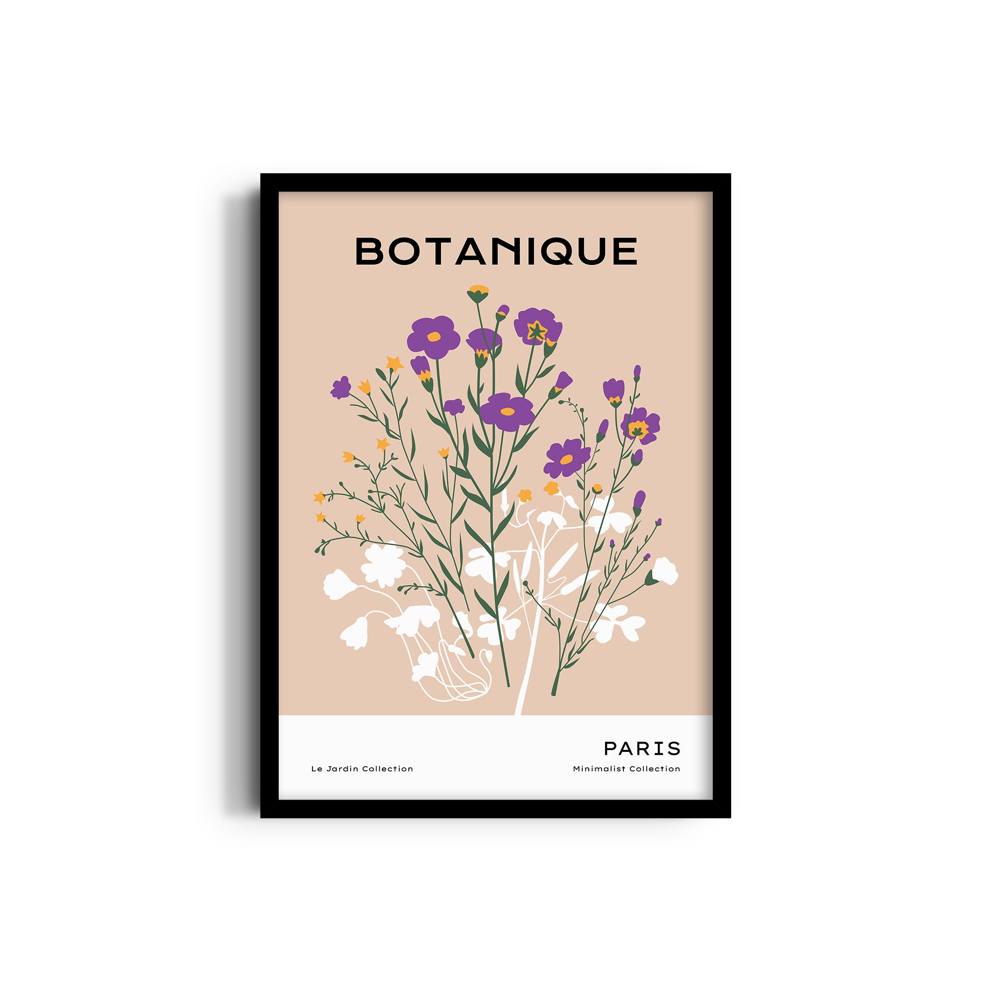Floral Symphony Botanical Modern Wall Art