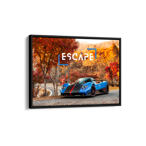 Escape - Pagani Zonda Wall Art