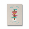 Let's Travel and Get Lost Journey Wall Art