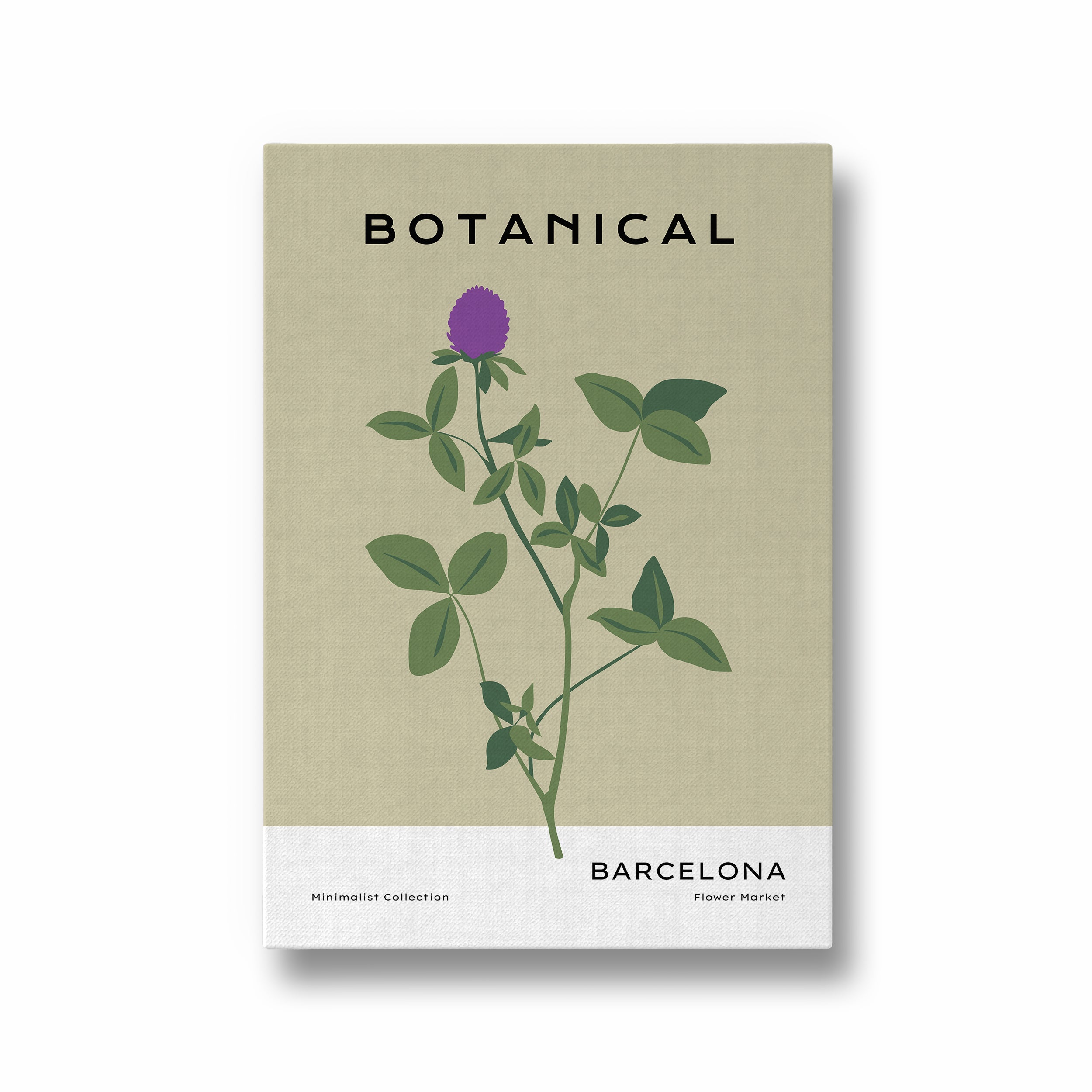 Barcelona Flower Market Botanical Modern Wall Art