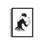 Timeless Twirl Dancing Wall Art