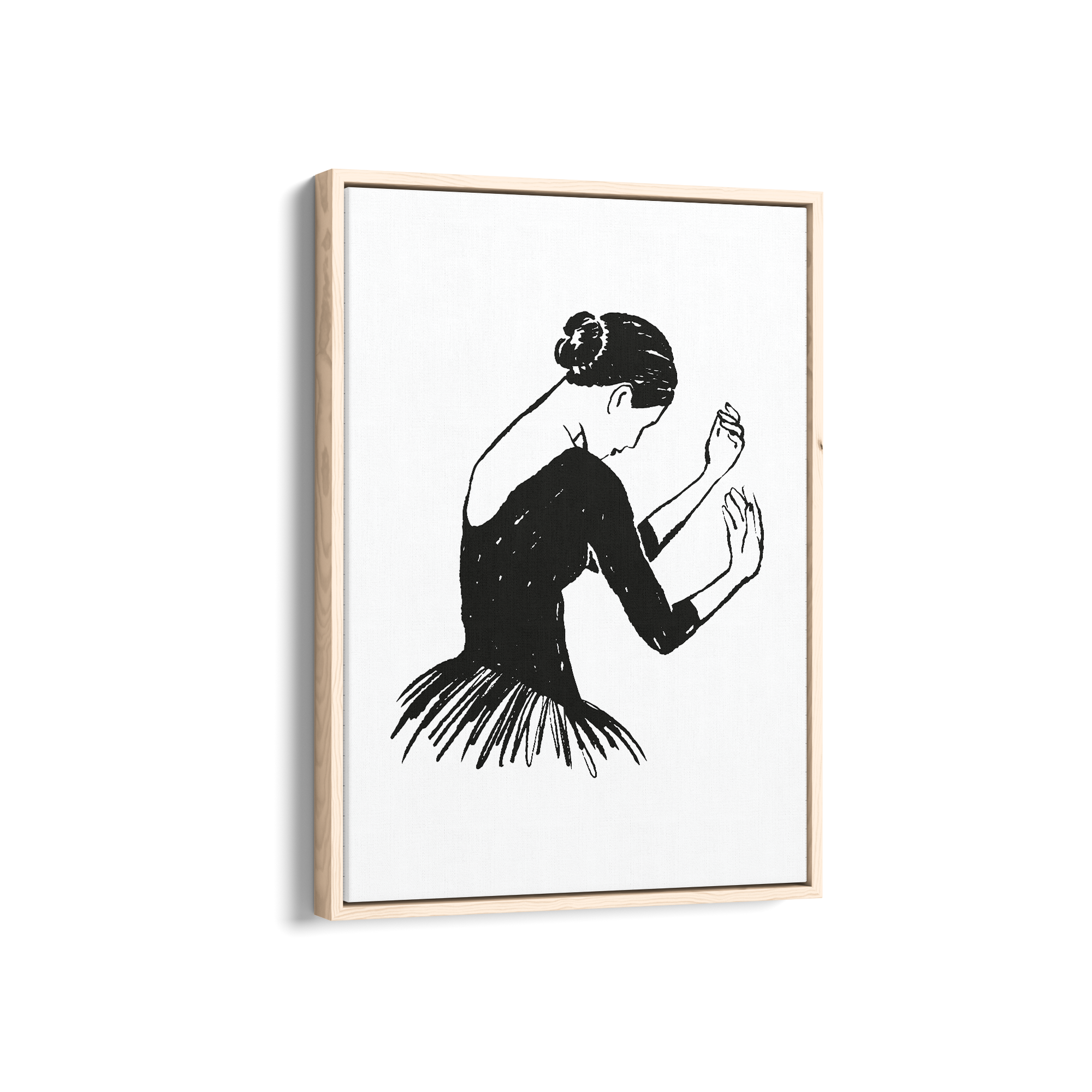 Timeless Twirl Dancing Wall Art