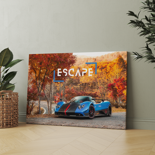 Escape - Pagani Zonda Wall Art