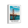 San Francisco City Art (Colored Style 2)