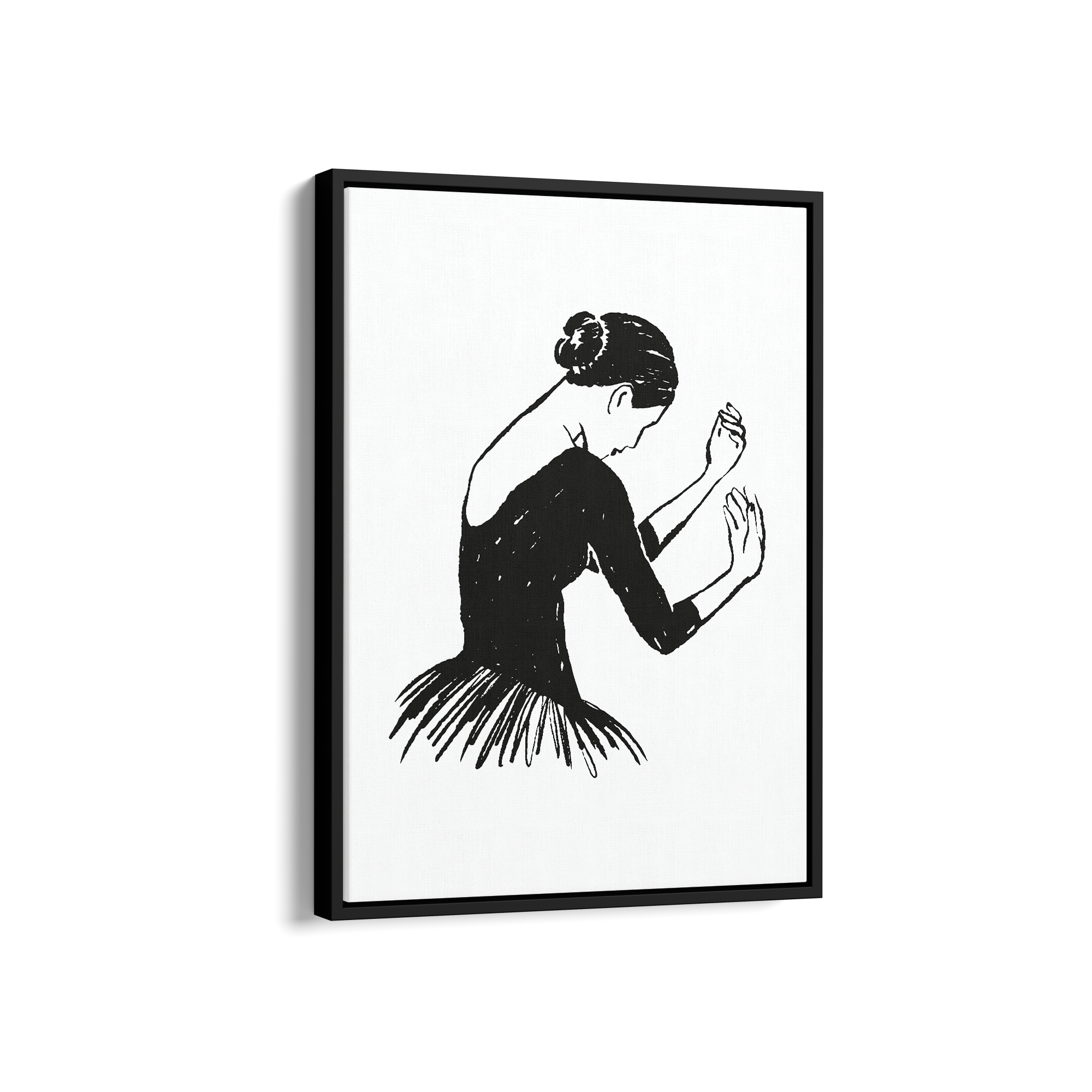 Timeless Twirl Dancing Wall Art