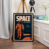 Space Explorers Wall Art