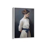 A Glimpse of Elegance and Tranquil Reflection Wall Art