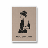 Modern Women Dancing Wall Art