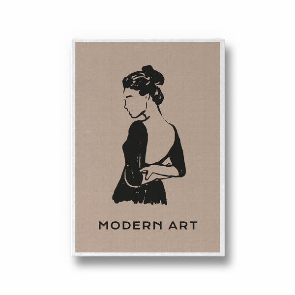 Modern Women Dancing Wall Art