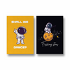 Shall we Dance & Fishing stars Set of 2 Space Art