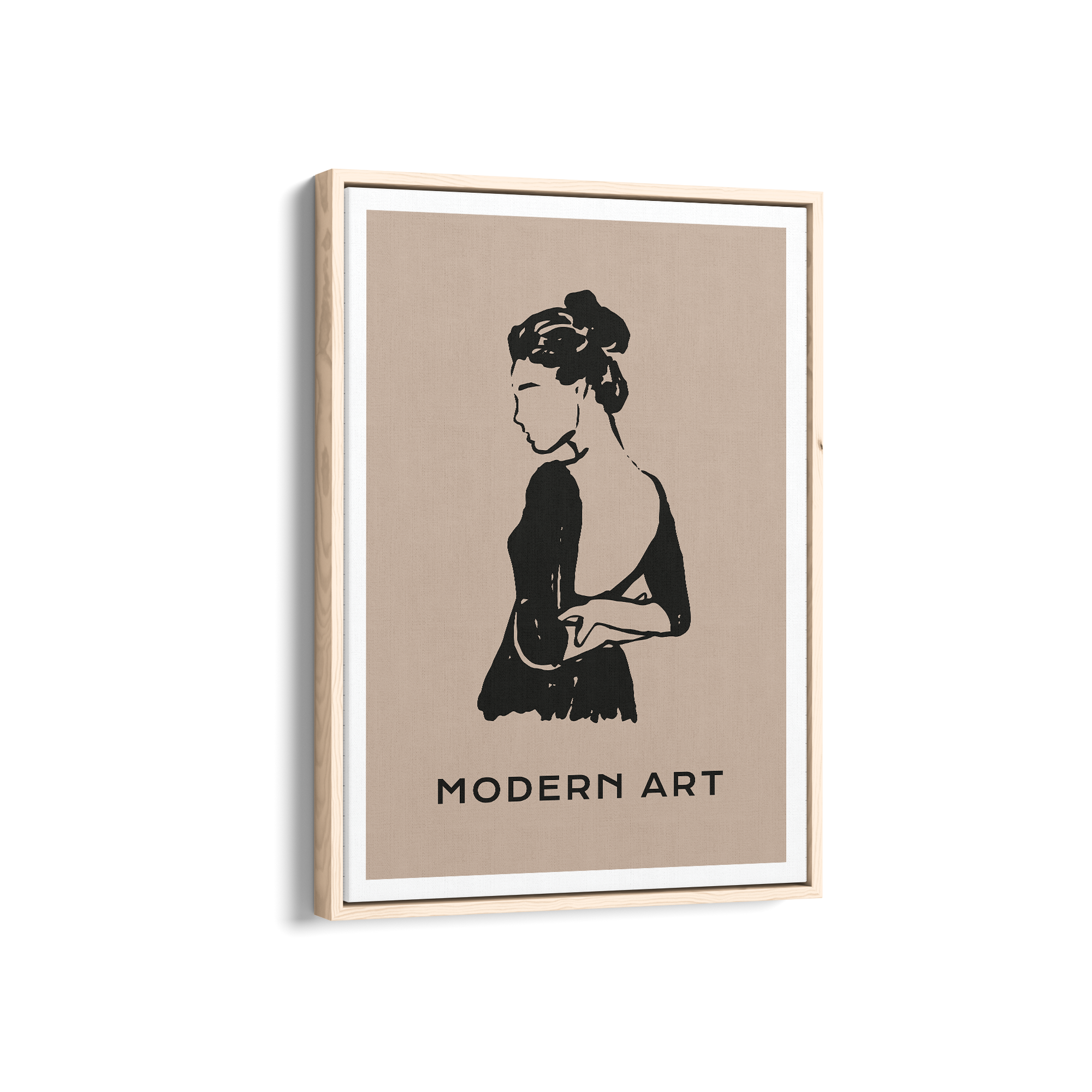 Modern Women Dancing Wall Art
